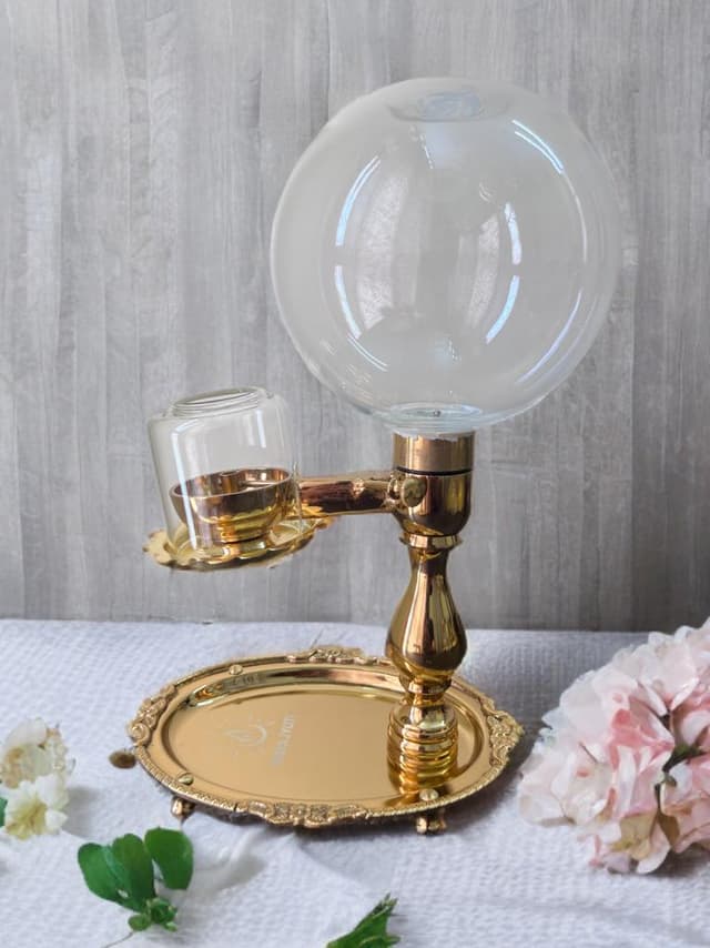 DibyaJyoti – 1 Ltr. (WICK LIFTING) With Glass Cover